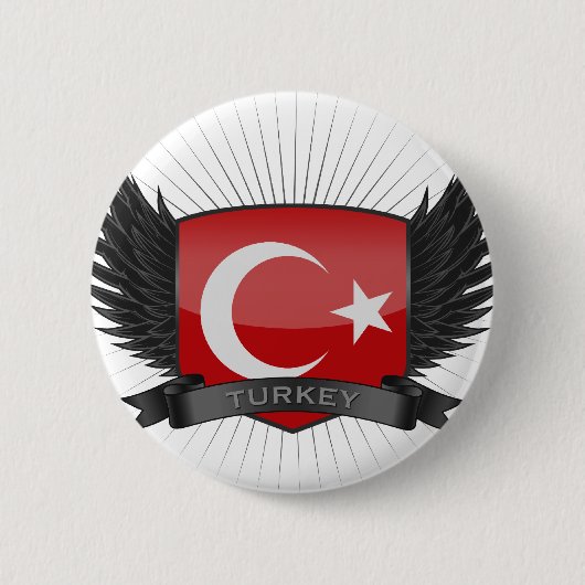 TURKIJE RONDE BUTTON 5,7 CM (Voorkant)