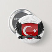 TURKIJE RONDE BUTTON 5,7 CM (Voorkant /achterkant)