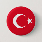 Turkije Ronde Button 5,7 Cm (Voorkant)