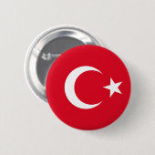 Turkije Ronde Button 5,7 Cm (Voorkant /achterkant)