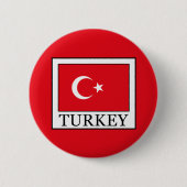 Turkije Ronde Button 5,7 Cm (Voorkant)