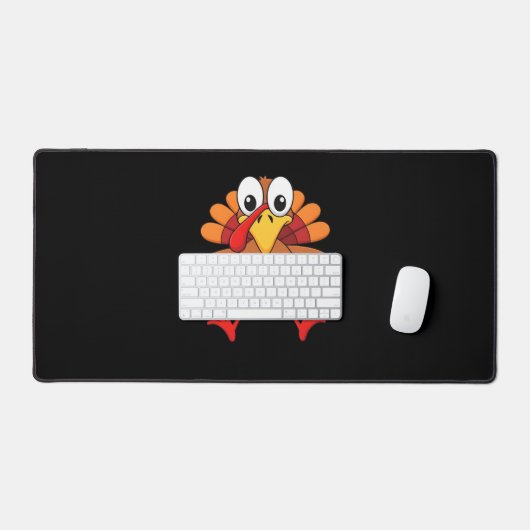 Turkije Run Thanksgiving Running Classic T-shirt Bureaumat (Keyboard & Muis)