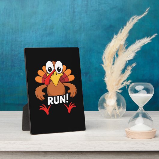 Turkije Run Thanksgiving Running Classic T-shirt Fotoplaat (Zijkant)