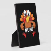 Turkije Run Thanksgiving Running Classic T-shirt Fotoplaat (Zijkant)