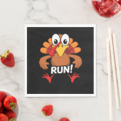 Turkije Run Thanksgiving Running Classic T-shirt Servet (Insitu)