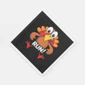 Turkije Run Thanksgiving Running Classic T-shirt Servet (Hoek)