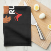 Turkije Run Thanksgiving Running Classic T-shirt Theedoek (Quarter Fold)