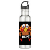 Turkije Run Thanksgiving Running Classic T-shirt Waterfles (Voorkant)