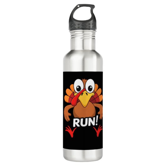 Turkije Run Thanksgiving Running Classic T-shirt Waterfles (Voorkant)