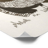 Turkije Schets Print (Hoek)