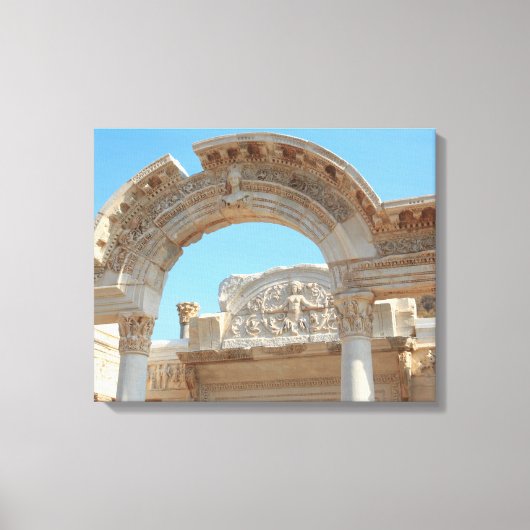 Turkije, Selcuk | Oude Stad Efese Canvas Afdruk (Voorkant)