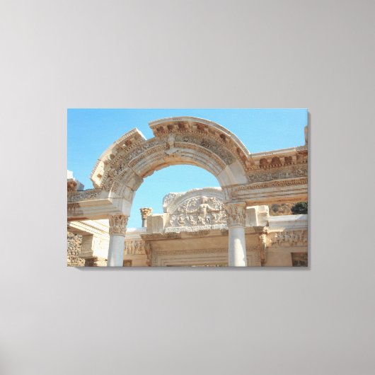 Turkije, Selcuk | Oude Stad Efese Canvas Afdruk (Voorkant)