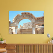 Turkije, Selcuk | Oude Stad Efese Canvas Afdruk (Insitu (Woonkamer))