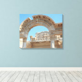 Turkije, Selcuk | Oude Stad Efese Canvas Afdruk (Insitu (Houten vloer))