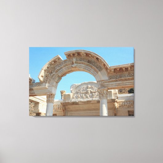 Turkije, Selcuk | Oude Stad Efese Canvas Afdruk (Voorkant)