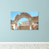 Turkije, Selcuk | Oude Stad Efese Canvas Afdruk (Insitu (Houten vloer))