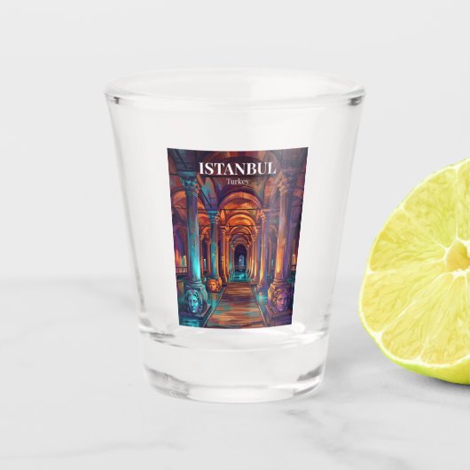 Turkije Shot Glas (Voorkant)