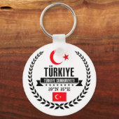 Turkije Sleutelhanger (Voorkant)