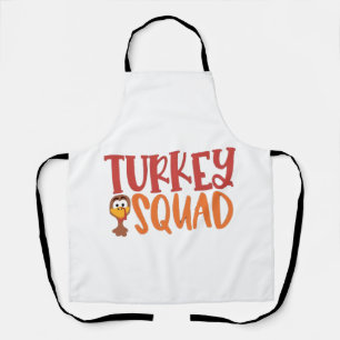 Turkije Squad Matching Outfit Turkije Thanksgiving Schort