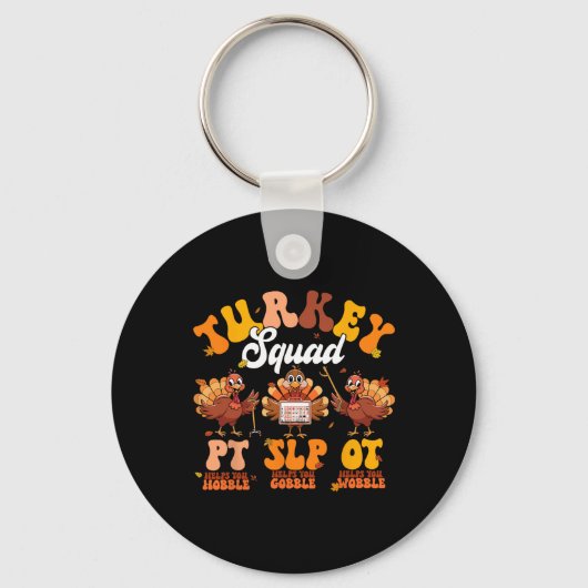 Turkije Squad OT PT Slp Occupational Therapy Bedan Sleutelhanger (Voorkant)