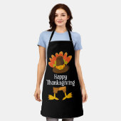 Turkije Staart & Benen Chef Thanksgiving Gepersona Schort (Gedragen)