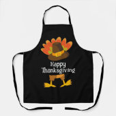 Turkije Staart & Benen Chef Thanksgiving Gepersona Schort (Voorkant)