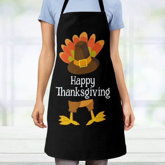 Turkije Staart & Benen Chef Thanksgiving Gepersona Schort