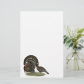 Turkije Standard Bronze Briefpapier (Staand voorkant)