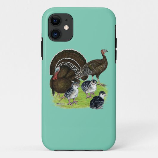 Turkije Standard Bronze Case-Mate iPhone Case (Achterkant)