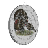 Turkije Standard Bronze Dartbord (Voorkant Links)