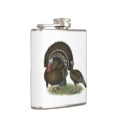 Turkije Standard Bronze Heupfles (Rechts)