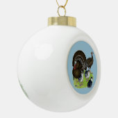 Turkije Standard Bronze Keramische Bal Ornament (Links)