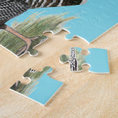 Turkije Standard Bronze Legpuzzel (Zijkant)