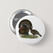 Turkije Standard Bronze Ronde Button 5,7 Cm (Voorkant /achterkant)