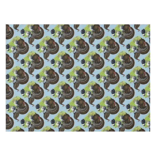 Turkije Standard Bronze Tafelkleed (Voorkant (Horizontaal))