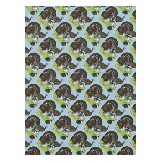 Turkije Standard Bronze Tafelkleed (Voorkant)