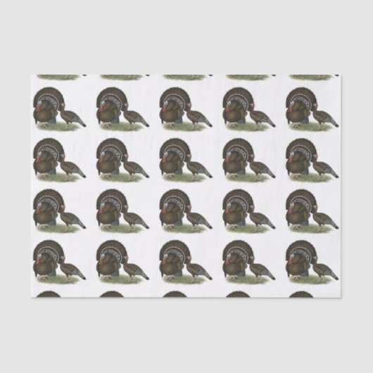 Turkije Standard Bronze Tissuepapier (Voorkant)