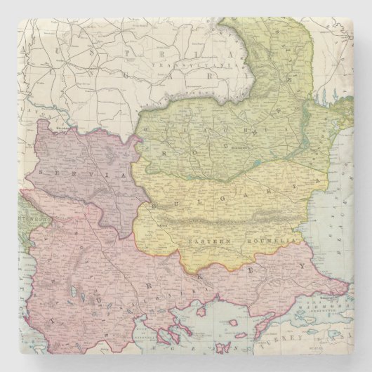 Turkije Stenen Onderzetter (Voorkant)