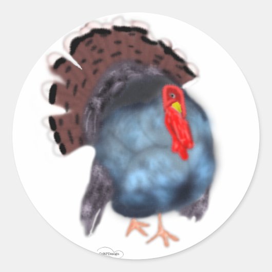 Turkije Sticker (Voorkant)