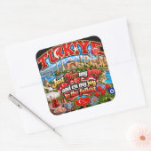 Turkije sticker (Envelop)