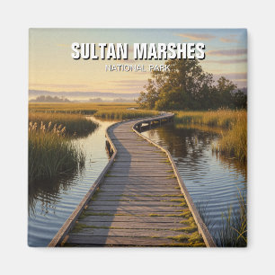 Turkije Sultan Marshes National Park Reizen Magneet