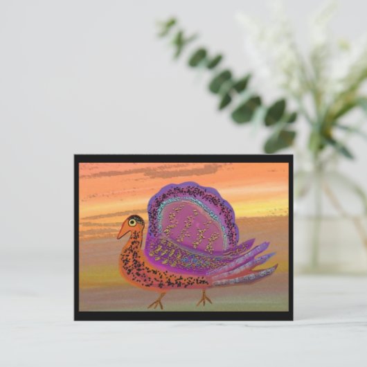 Turkije Sunrise Briefkaart (Staand voorkant)