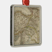 Turkije Syrië-kaart Metalen Ornament (Rechts)