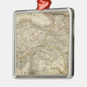 Turkije Syrië-kaart Metalen Ornament (Links)