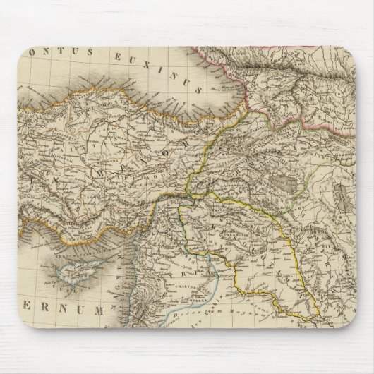 Turkije Syrië-kaart Muismat (Voorkant)