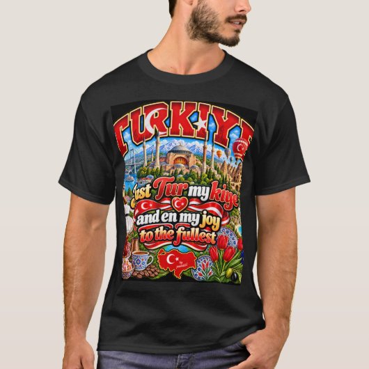 Turkije T-shirt (Voorkant)
