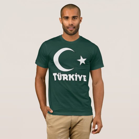Turkije T-Shirt (Voorkant volledig)