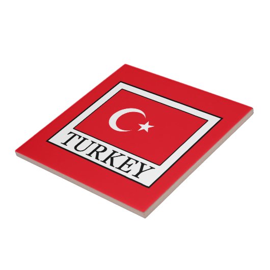Turkije Tegeltje (Zijkant)