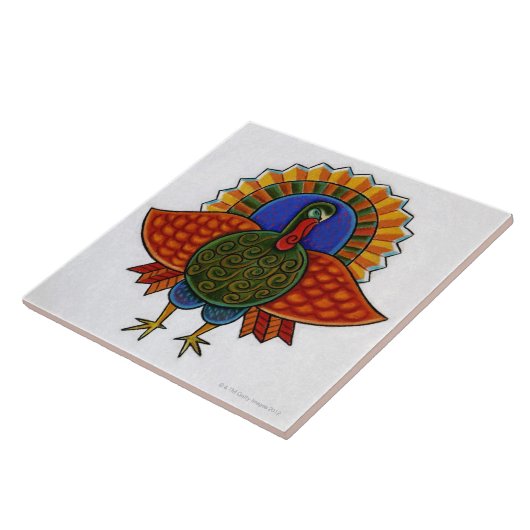 Turkije Tegeltje (Zijkant)