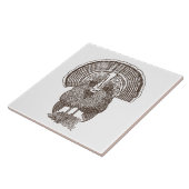 Turkije Tegeltje (Zijkant)